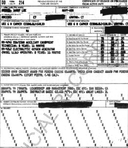 Danny Lee Newman DD214c