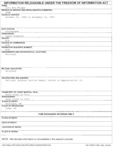 Lori Scroggins Phipps FOIA