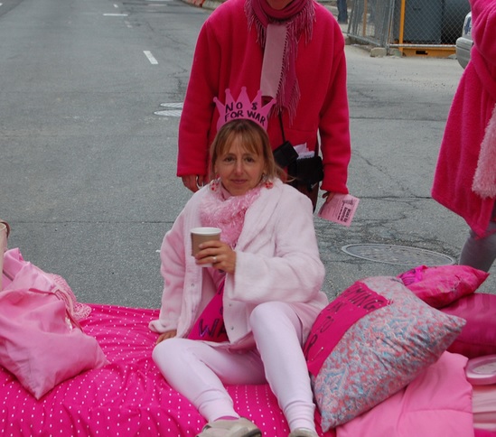 Code Pink arrested at AIPAC convention