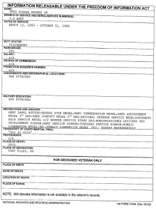 Fred Eugene Hughes FOIA