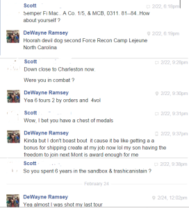 DeWayne Ramsey on boasting