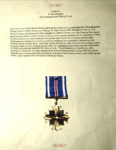 William Rowe DFC Citation