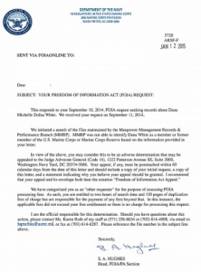 Dana Michell Dafau FOIA