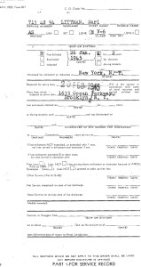 Earl Littman Enlistment