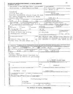 Earl Littman Notice of Separation