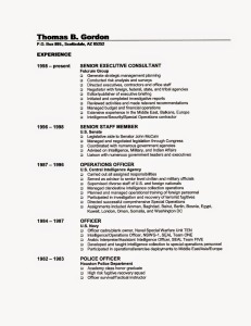 Thomas Bril Gordon resume