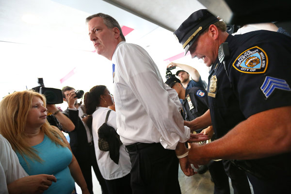 deblasio arrested