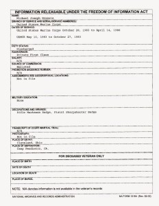 Michael Grassie FOIA