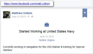 Matt Cottom Special Warfare