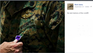 Rich Hall claims Purple Heart