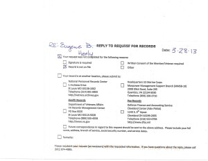 Eugene Healey USN FOIA