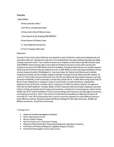 James Earmin WIlson Bio