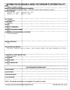 James R. Hughes FOIA