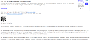 James R. Hughes claims