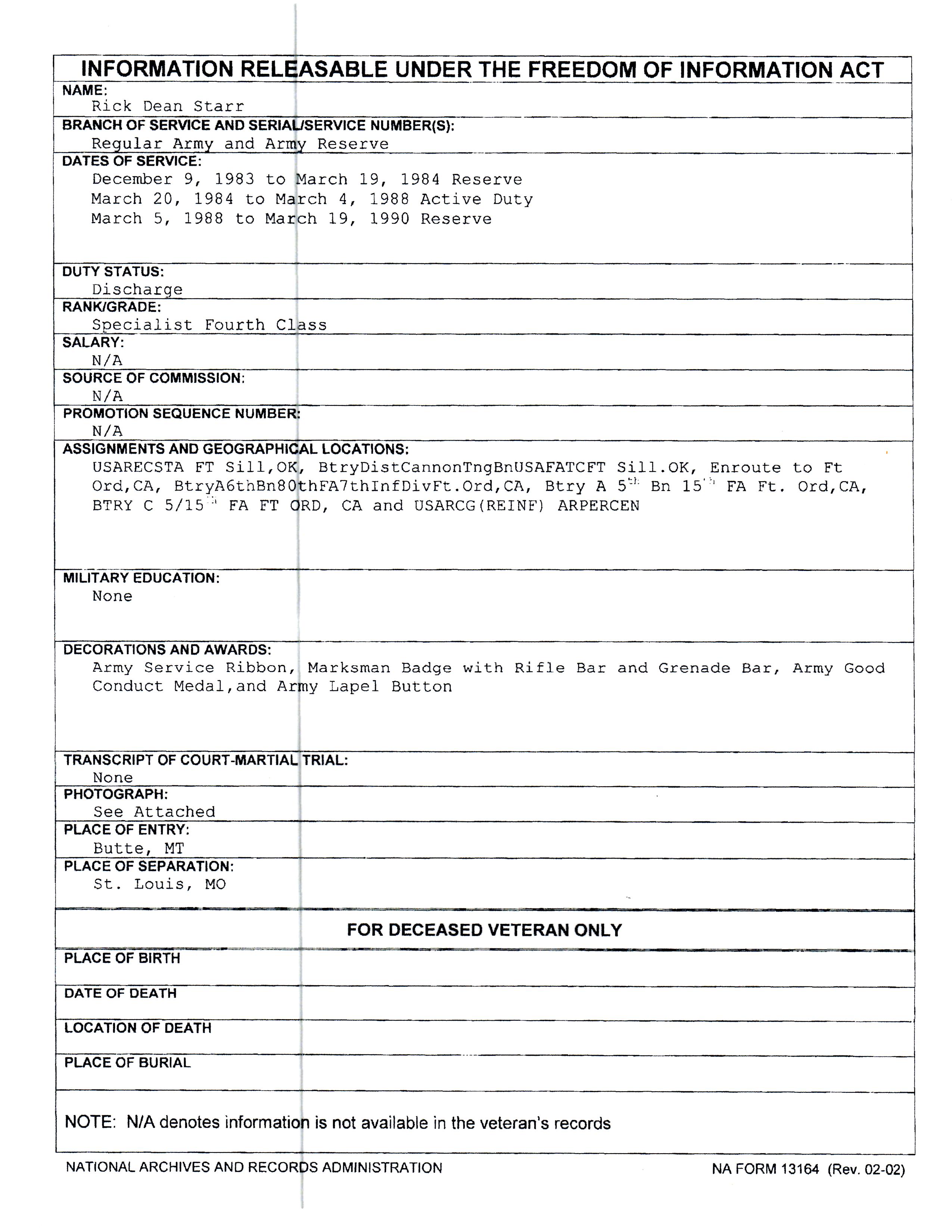 Rick Dean Starr FOIA (1)