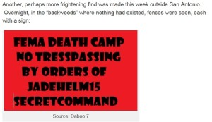 FEMA Death Camp
