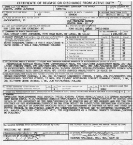 James C. Swartz DD214