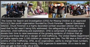 CFSI Chuck Foreman claims