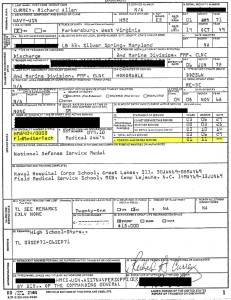 DD-214_Richard Currey