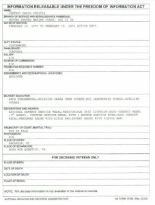 Jeffrey Puritis FOIA