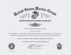 Jeffrey Puritis Recon School