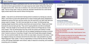 Justin Gourley catches the PTSD2