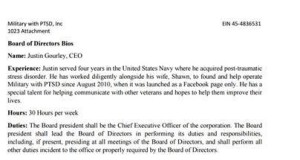 Justin Gourley claims