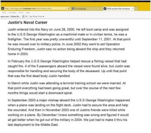 Justin Gourley life on the GW