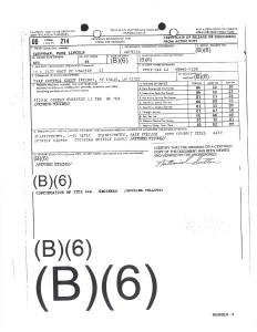 Mark Lincoln Kaufman DD214 0