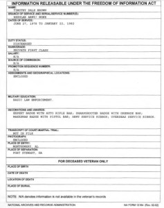 Timothy Dale Brown FOIA