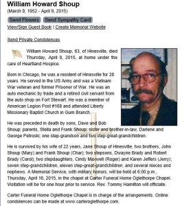 William Shoup obit
