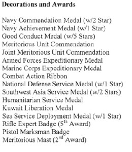 John James Lavoie Awards