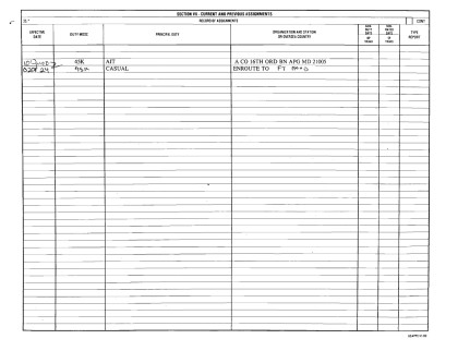 William Hayden Gafford Assignments