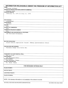 Ricardo Saldana FOIA