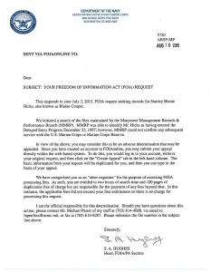 Stanley Cooper FOIA