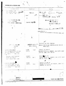 Dennis Earl Radcliffe Assignments