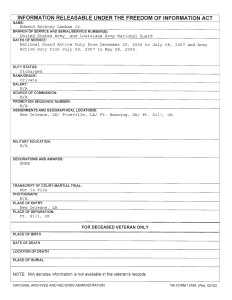 Edward Anthony Lambas FOIA