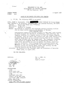 Homero Garza Bronze Star