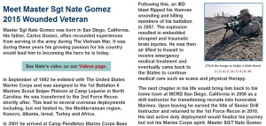 Master Sergeant Nate Gomez