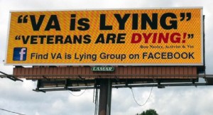 VA is lying