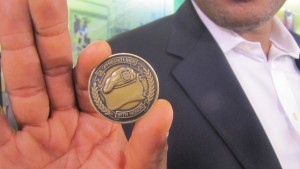 Manuel Knight SF coin