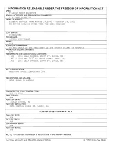 William Bradford FOIA