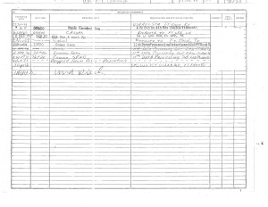 George Feck Assignments