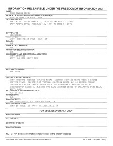 John Branom Smith FOIA