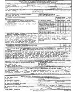 Peppe Hibbert Forged DD214c