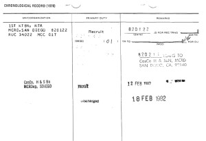 Randy Ray Ward Assignments