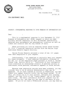 Ritzheimer FOIA 1