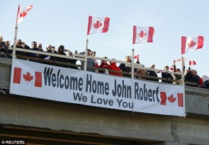 Welcome Home John Robert