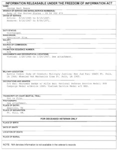 George Bart Reece FOIA