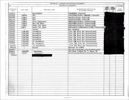 Lester Black Assignments